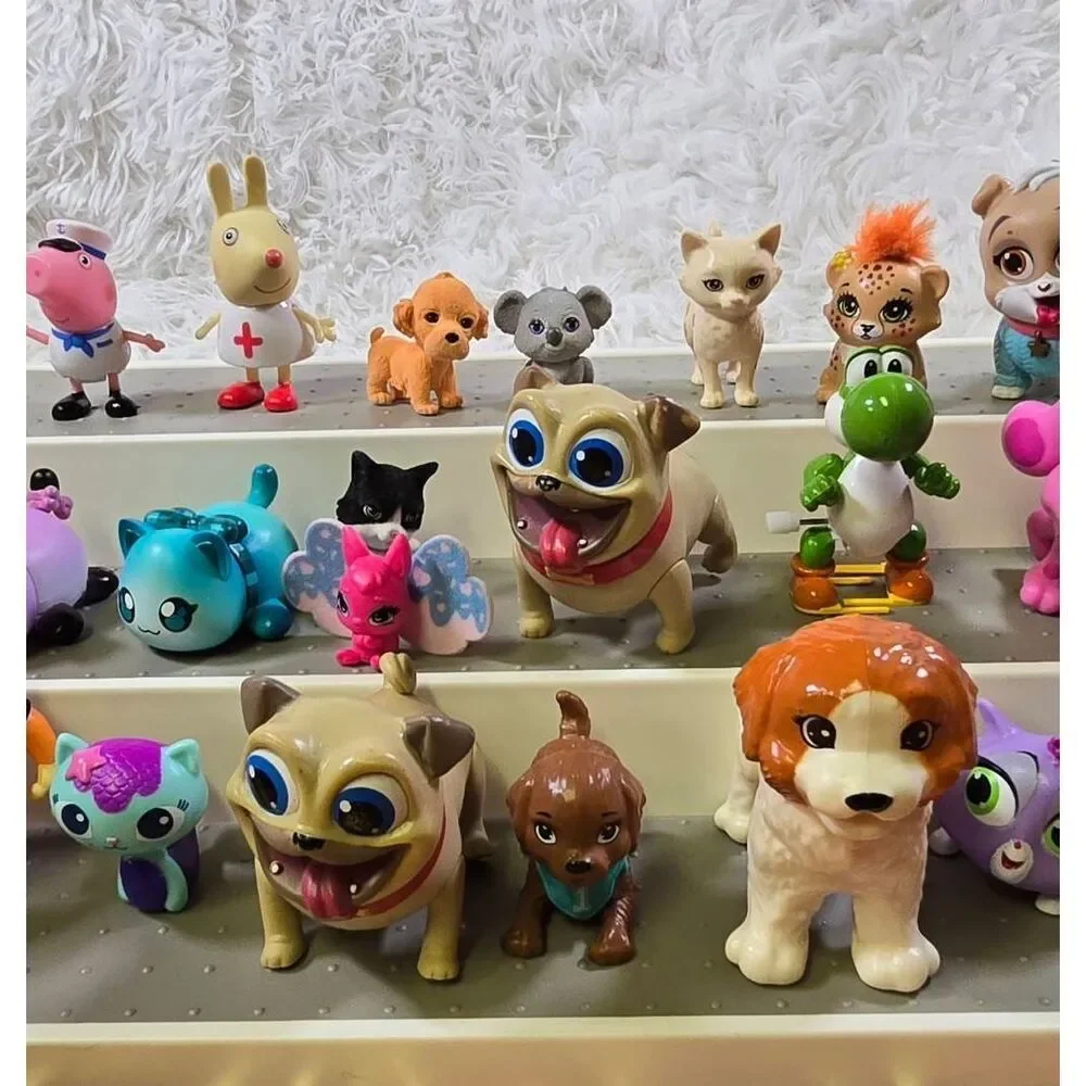 Huge 20+ Toy Lot: Disney Puppy Dog Pals, Peppa Pig, 44 Cats & More